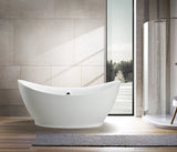 Curved Modern Bathtub