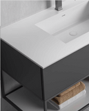 Multifamily- Dark Grey Marseille 35" Bathroom Vanity-Maison Bertet Online