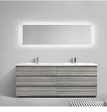 Los Angeles 84" Bathroom Vanity-Maison Bertet Online
