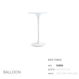 Balloon Barstool Table