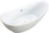 Curved Modern Bathtub