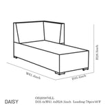 Daisy Sofa Collection-Maison Bertet Online