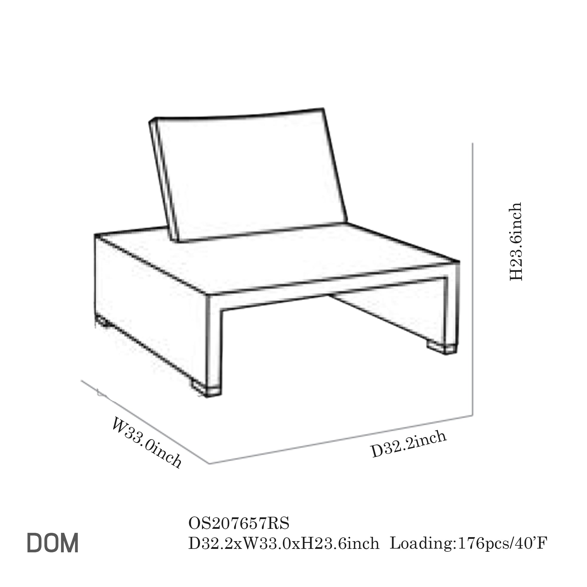 Dom Sofa Set