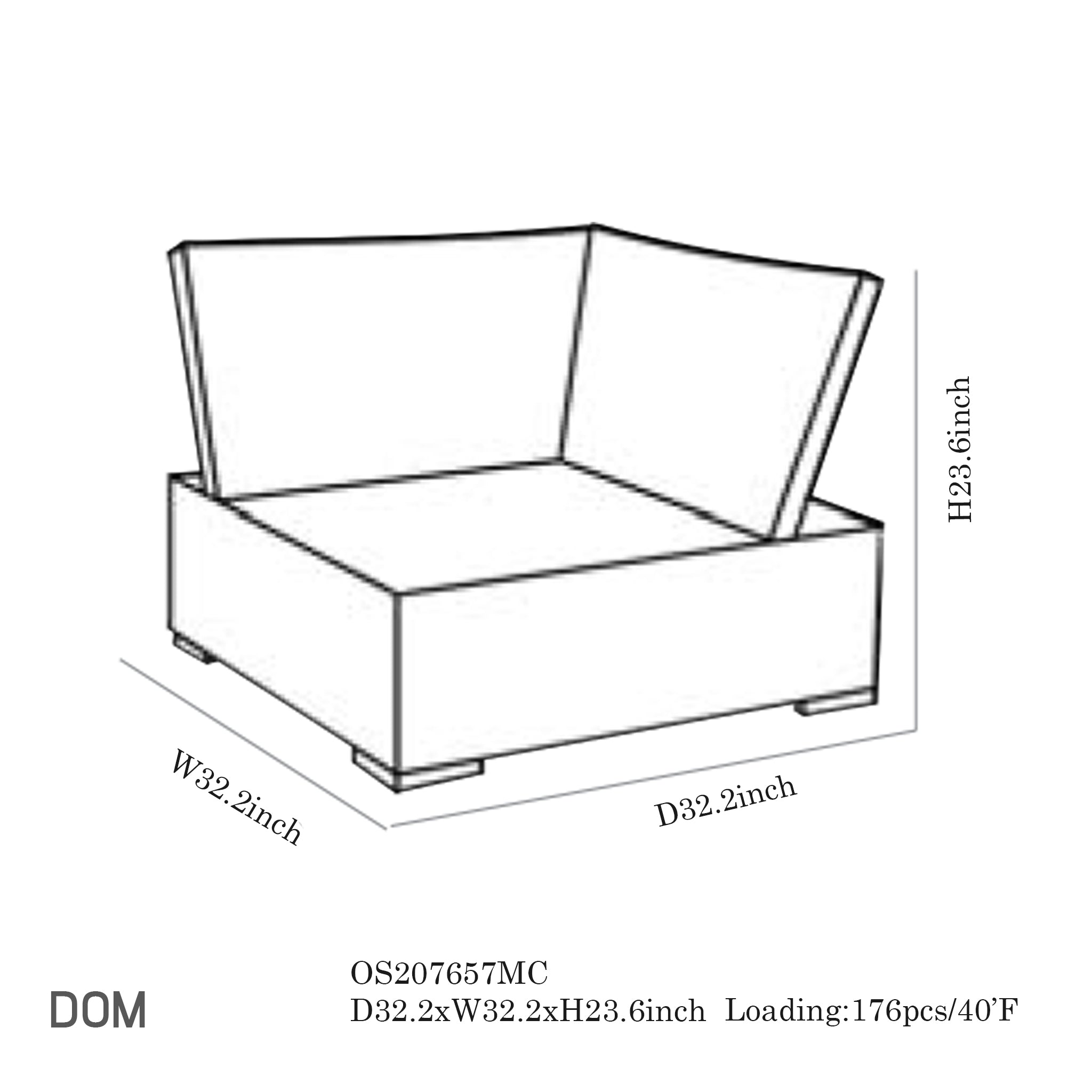 Dom Sofa Set
