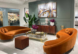 Dominique Bold Curved Sofa