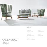 Float Tall Club Chair