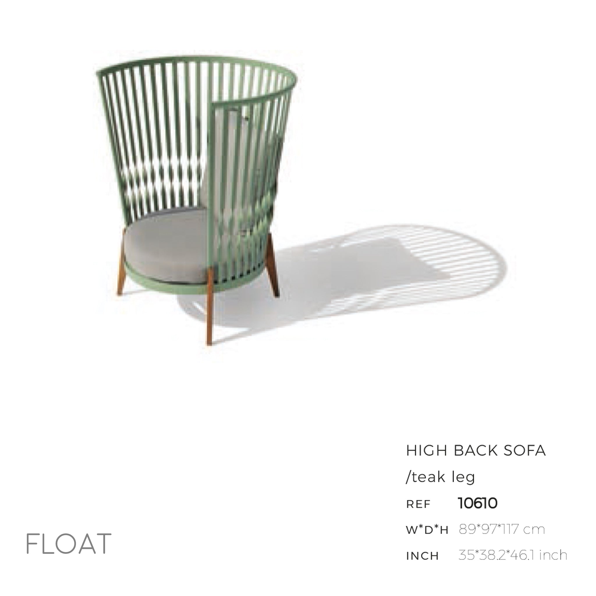 Float Tall Club Chair