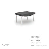 Klara Footstool