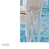 Klara Dining Arm Chair (folds)-Maison Bertet Online