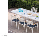 Klara Wood Dining Arm Chair-Maison Bertet Online