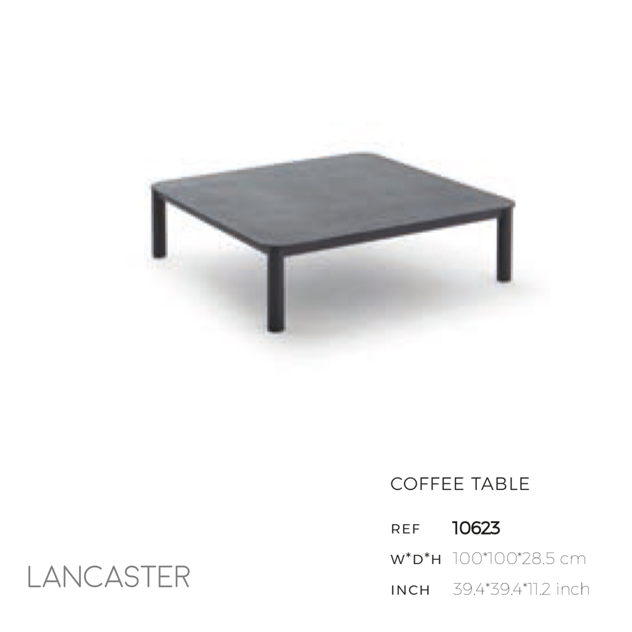 Landcaster Coffee Table-Maison Bertet Online