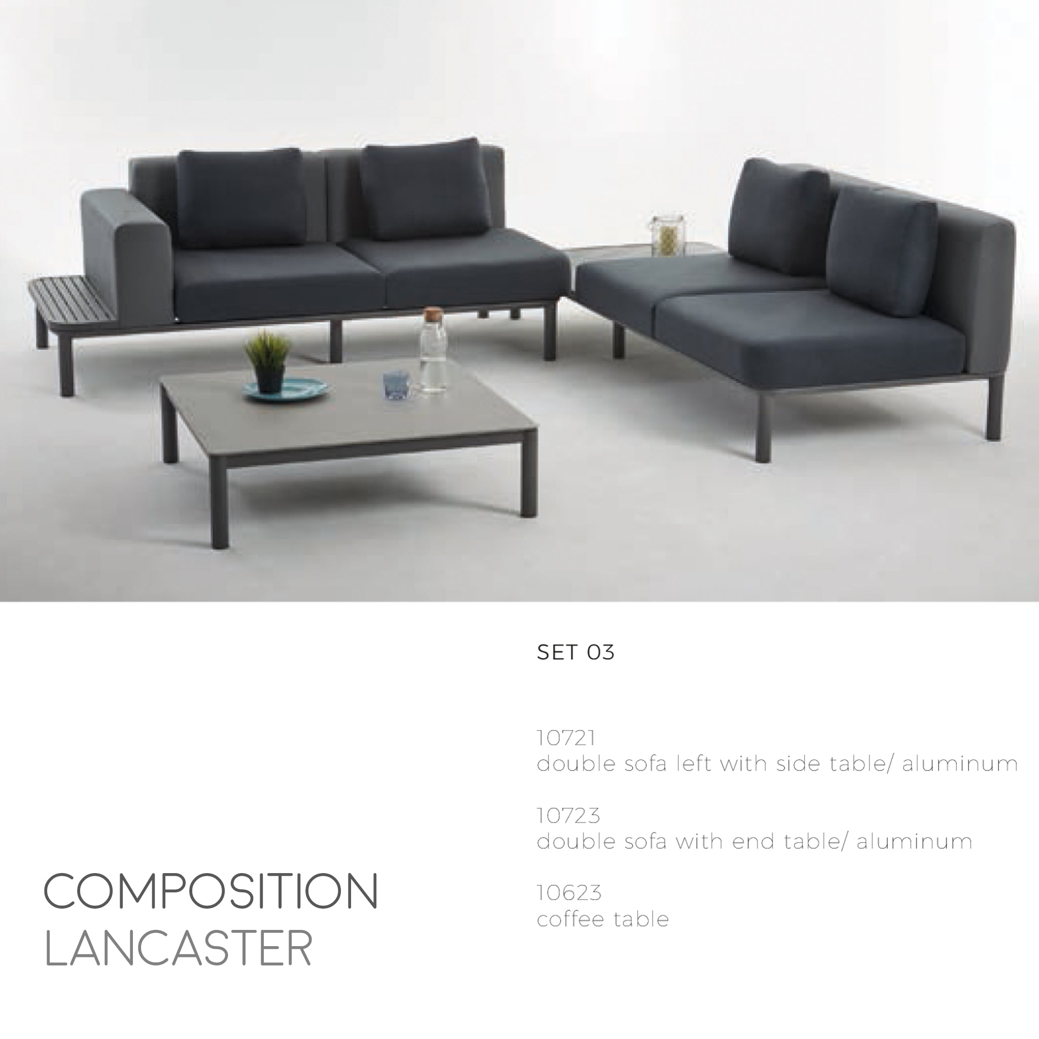 Landcaster Sofa Set-Maison Bertet Online