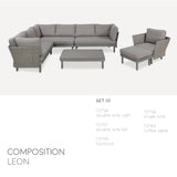 Leon Coffee Table-Maison Bertet Online