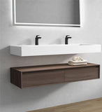Lisa 60" Bathroom Vanity