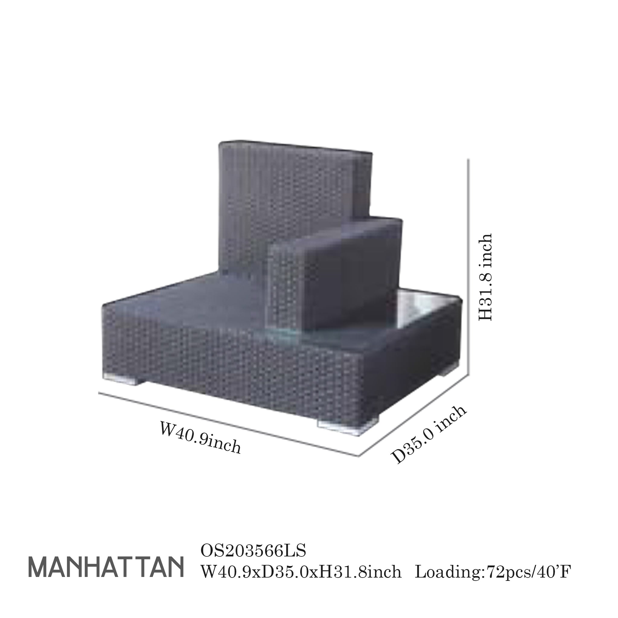 Manhattan Sofa Set-Maison Bertet Online