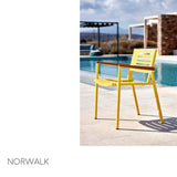 Norwalk Dining Arm Chair-Maison Bertet Online