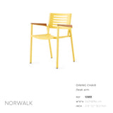 Norwalk Dining Arm Chair-Maison Bertet Online