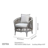 Ostra Club Chair-Maison Bertet Online