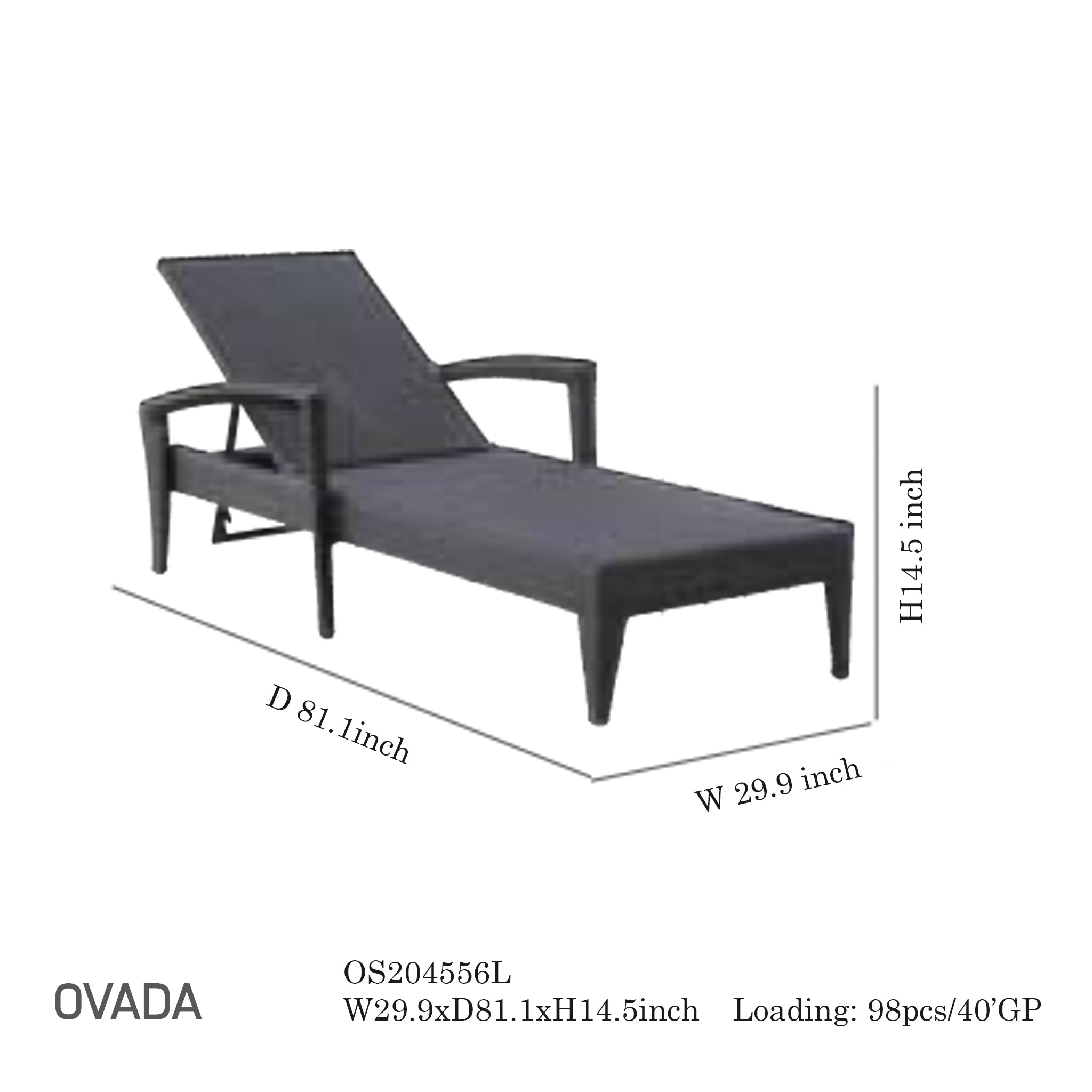 Ovada Lounge Chair-Maison Bertet Online