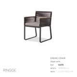 Ringge Dining Arm Chair-Maison Bertet Online