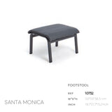 Santa Monica Foot Stool-Maison Bertet Online