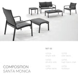 Santa Monica Sofa Set