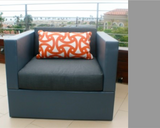 Carbon Grey Club Chair - Maison Bertet Online