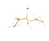 Modern Gold Chandelier - Maison Bertet Online
