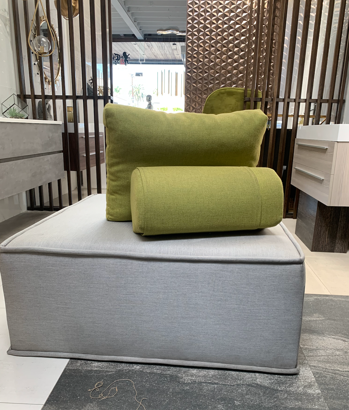 Buddha Sectional with Floating Pillow - Maison Bertet Online
