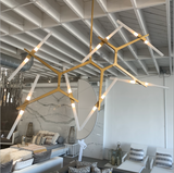Modern Gold Chandelier - Maison Bertet Online
