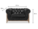Caramel Leather Chair