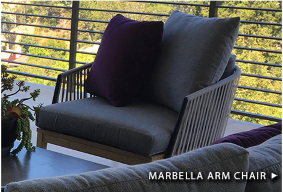 Marbella Arm Chair - Maison Bertet Online