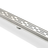 Stainless Steel Modern Lenear Grate - Maison Bertet Online