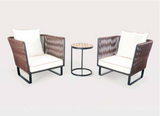 Modern Brown Sofa Set - Maison Bertet Online