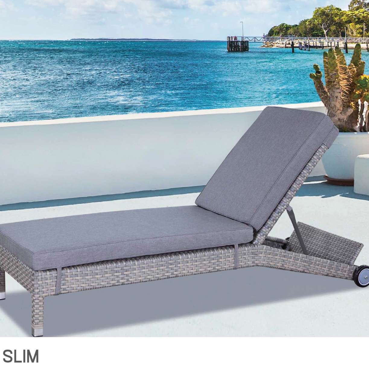 Slim Lounge Chair-Maison Bertet Online