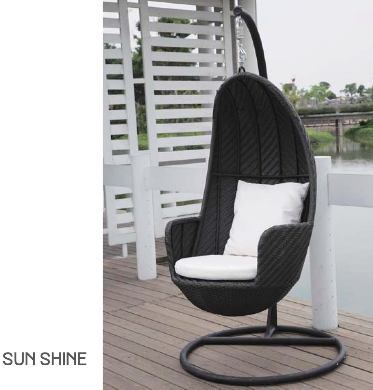Sunshine Hanging Chair-Maison Bertet Online