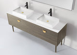 Pulse 72" Double Modern Vanity