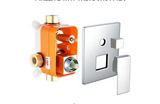 Waterfall Chrome Ceiling Shower Complete Set - Maison Bertet Online