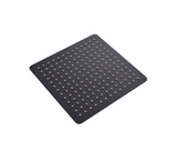Waterfall Black Ceiling Shower Set - Maison Bertet Online
