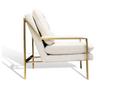 Boucle Button Chair