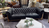 Caramel Leather Sofa