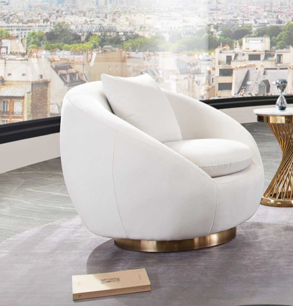 Celie Swivel Chair - Maison Bertet Online