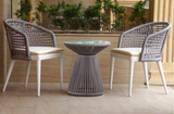 Cross Over Dining Arm Chair - Maison Bertet Online