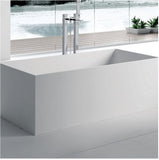 Modern Cube Free Standing Marble Bathtub - Maison Bertet Online