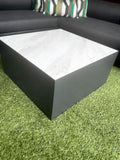 White and Gray Coffee Table
