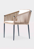Edgy Dining Arm Chair - Maison Bertet Online